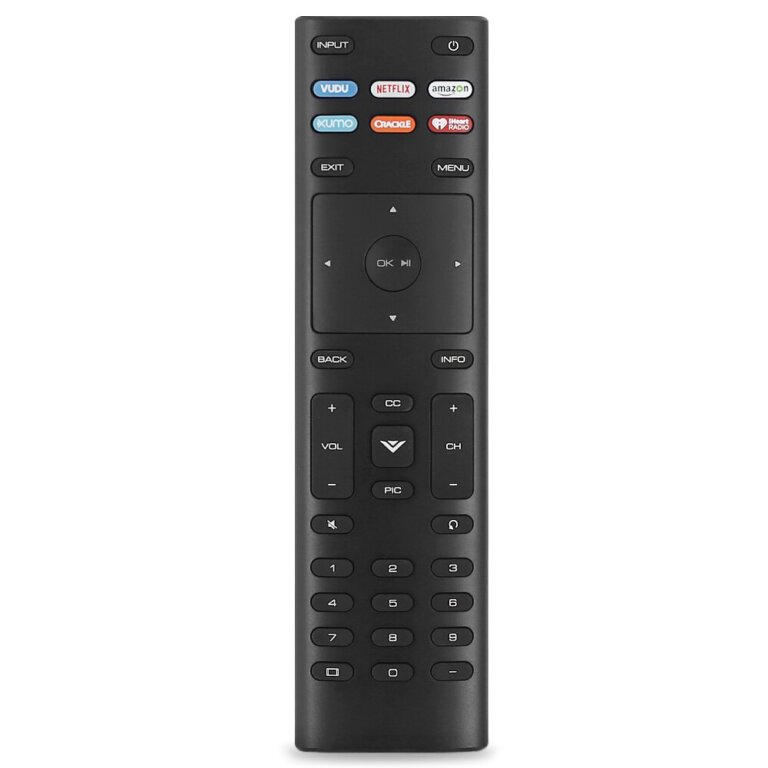 שלט לטלוויזיה חכמה ויזיו Vizio עם מקשי אמזון, נטפליקס ועוד