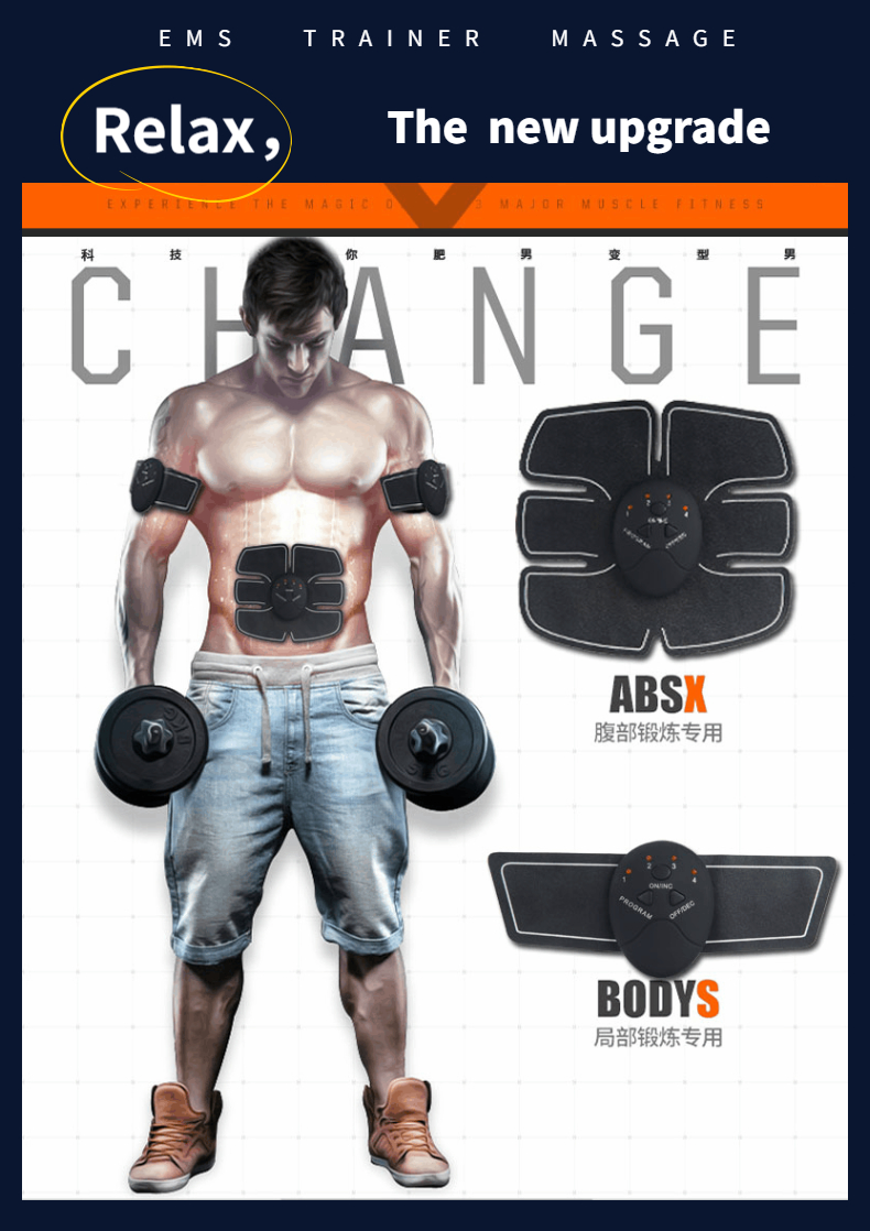 חגורות חיטוב EMS אלקטרוניות לחיטוב ועיצוב השרירים!