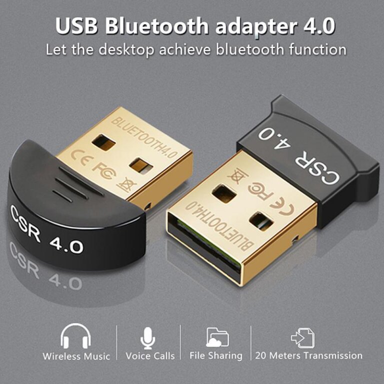 מתאם בלוטות’ קטנטן USB Bluetooth v4.0 Dongle