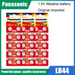 סוללות אלקליין LR44 V1.5 פנסוניק PANASONIC