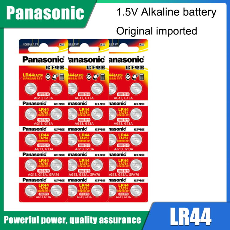 סוללות אלקליין LR44 V1.5 פנסוניק PANASONIC