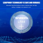 סוללות אלקליין LR44 V1.5 פנסוניק PANASONIC