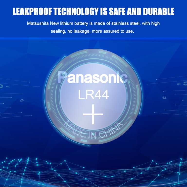 סוללות אלקליין LR44 V1.5 פנסוניק PANASONIC