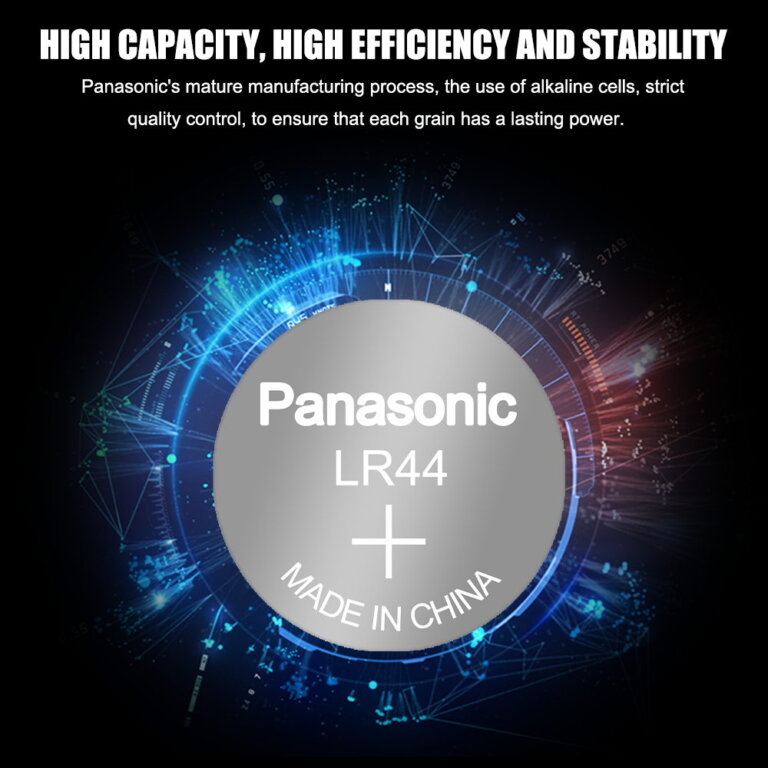 סוללות אלקליין LR44 V1.5 פנסוניק PANASONIC