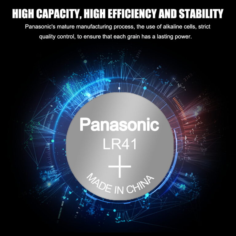 סוללות אלקליין LR41 V1.5 פנסוניק PANASONIC