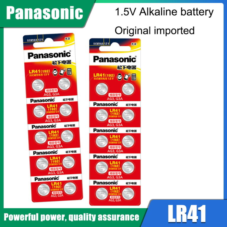 סוללות אלקליין LR41 V1.5 פנסוניק PANASONIC