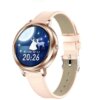 Pink Gold Leather