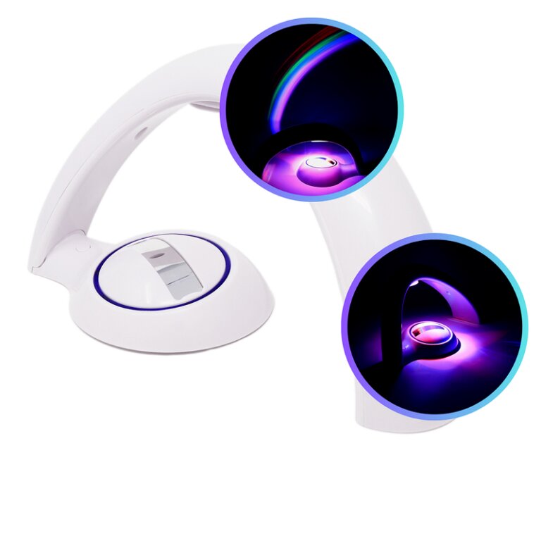 מנורת לילה LED שמקרינה קשת בענן לעיצוב מגניב לחדר הילדים!