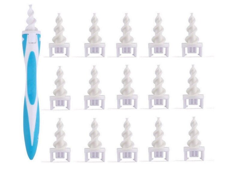 Smart Swab – כלי לניקוי אוזניים + 16 תוספות של ראשי סיליקון!