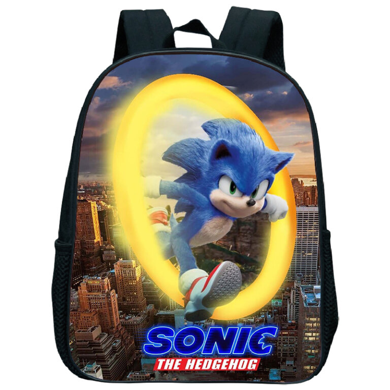 תיק לילדי הגן בעיצוב של SONIC סוניק!