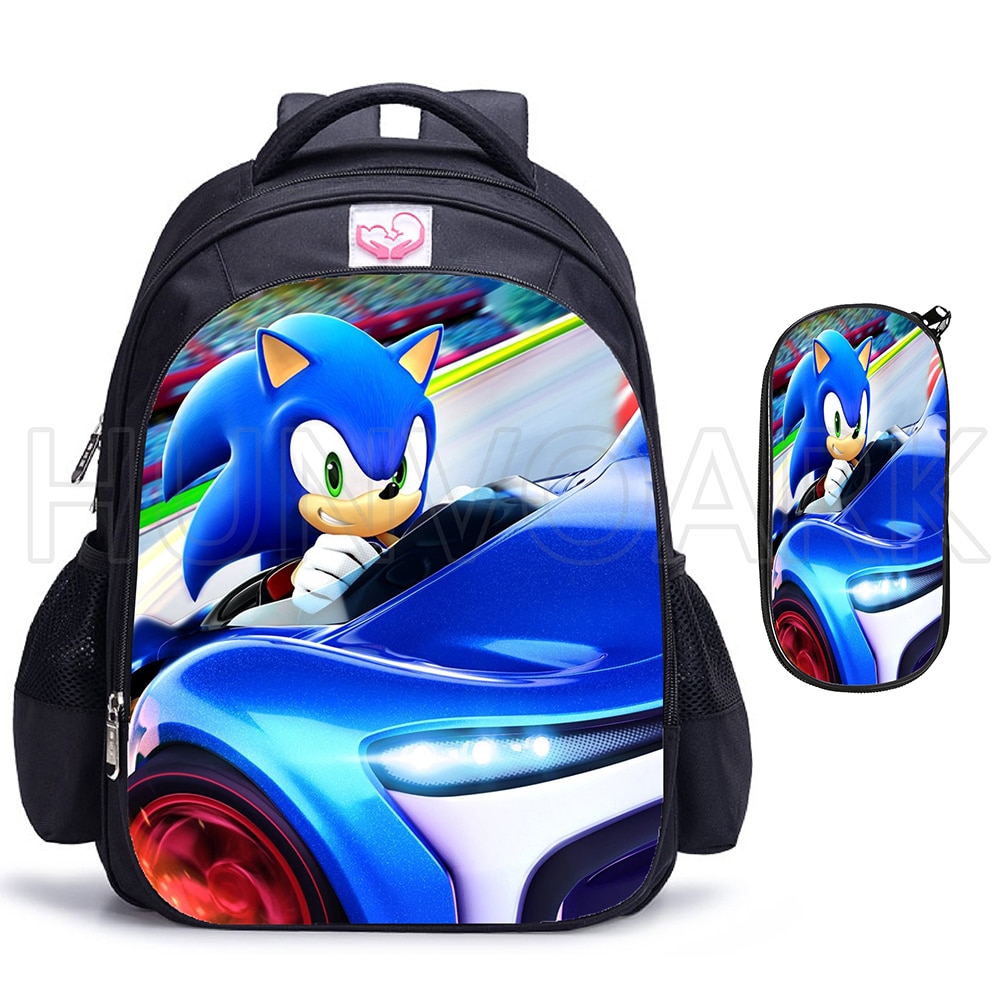 תיק בית ספר אורטופדי דגם סוניק SONIC !
