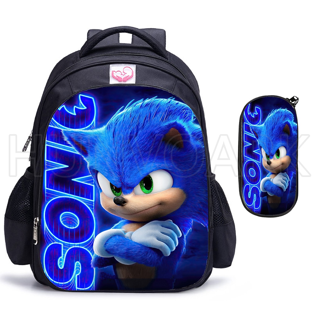 תיק בית ספר אורטופדי דגם סוניק SONIC !
