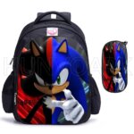 תיק בית ספר אורטופדי דגם סוניק SONIC! (אפשרות לקלמר תואם)