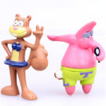 סט 8 דמויות משחק של בוב ספוג וחבריו!