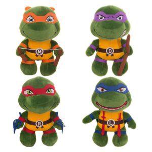 בובות צבי הנינג'ה במגוון דמויות לילדים