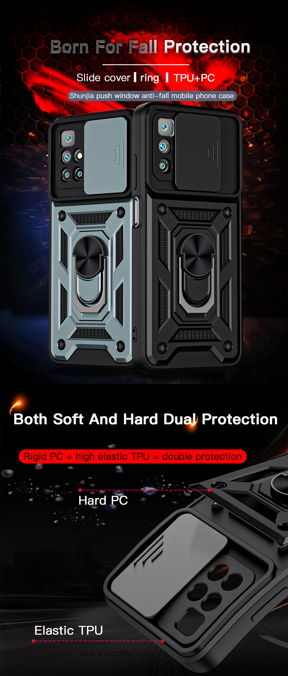 כיסוי שריון איכותי למכשירי שיאומי רדמי Xiaomi Redmi