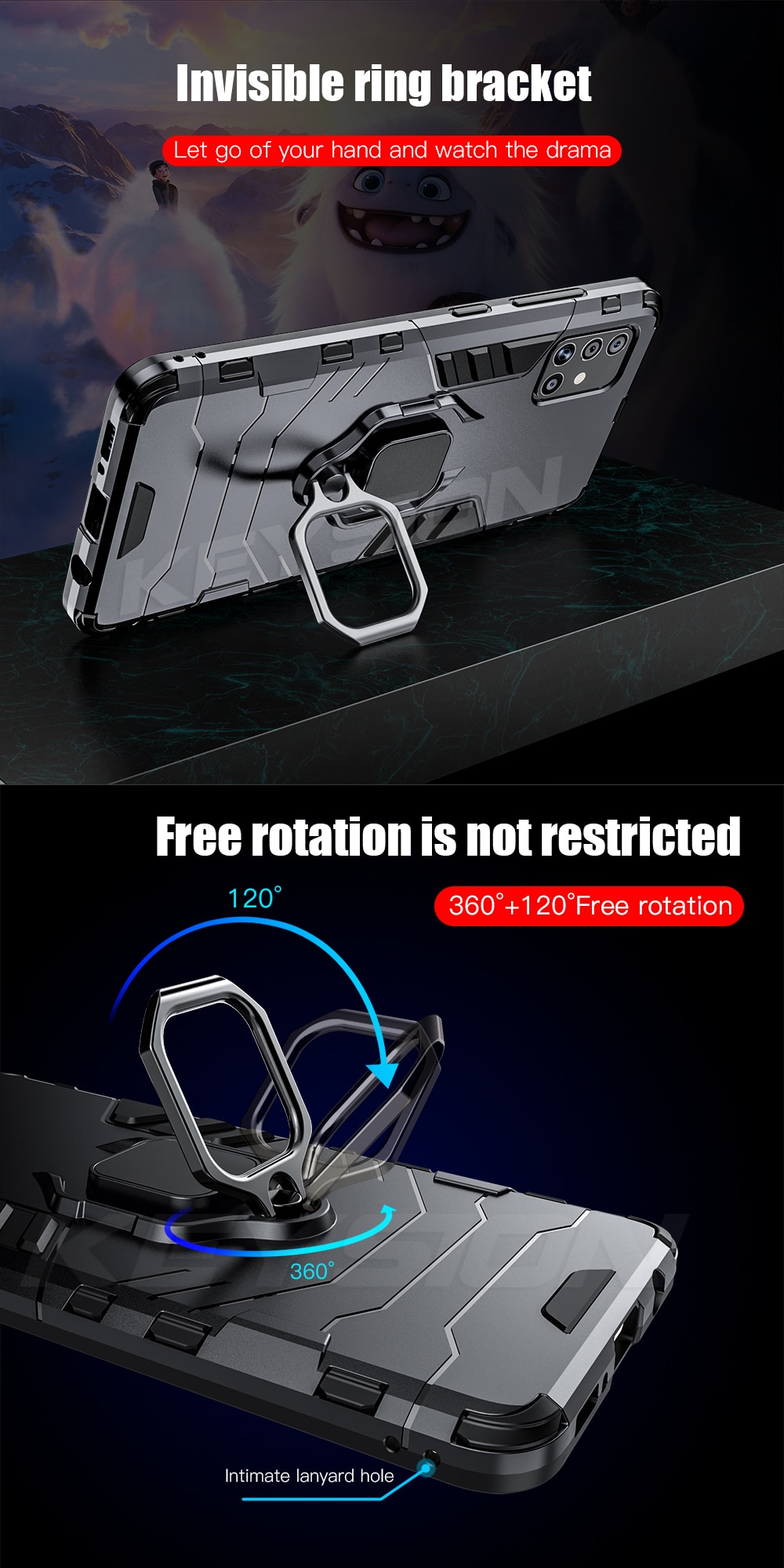 כיסוי שריון איכותי למכשירי סמסונג גלקסי Samsung Galaxy A52 A72 A71 A51 A42 A12 5G A02S A50