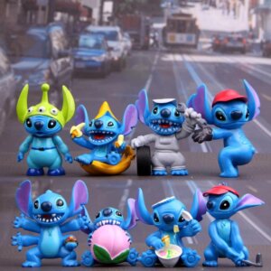 סט 8 דמויות משחק של לילו וסטיץ – דיסני!