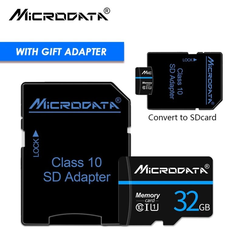 כרטיס זיכרון Micro SD מבית Moric כולל מתאם מתנה!