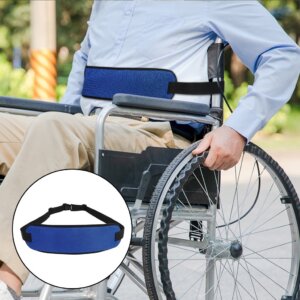 חגורת בטיחות לכסא גלגלים – מונעת החלקה ונפילה מהכסא!