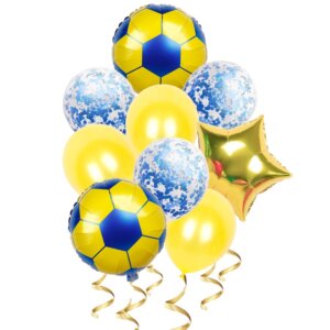 זר 10 בלוני יומולדת לאוהדי מכבי תל אביב!