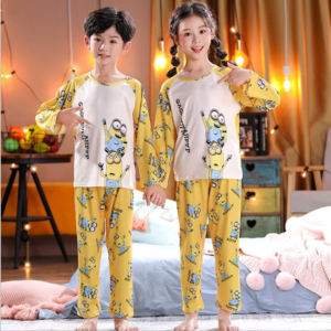 פיג’מה ארוכה המיניונים לילדים!