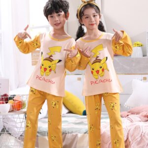 פיג’מה ארוכה פיקאצ’ו פוקימון לילדים!