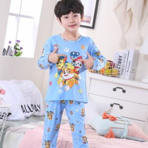 פיג’מה ארוכה לילדים של יחידת החילוץ – מפרץ הרפתקאות Paw Patrol!