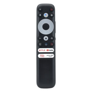 שלט מקורי לטלוויזיה טי סי אל TCL דגם RC902N FMR1 – כולל פונקציה קולית מיקרופון!