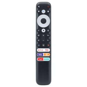 שלט מקורי לטלוויזיה טי סי אל TCL דגם RC902V FMR5 – כולל פונקציה קולית מיקרופון!
