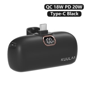סוללת חירום לסמארטפון – מיני מטען נייד 18W/20W מבית KUULAA
