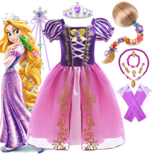 תחפושת הנסיכה רפונזל לילדות