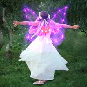 תחפושת כנפיים של פרפר לילדות