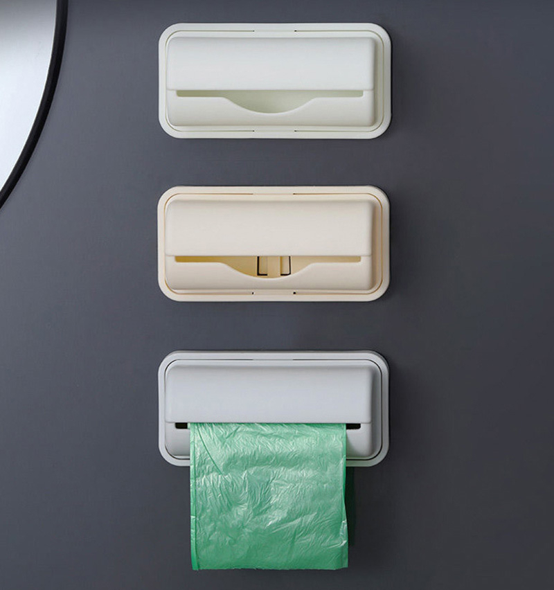 מתקן אחסון שקיות אשפה נתלה בקלות