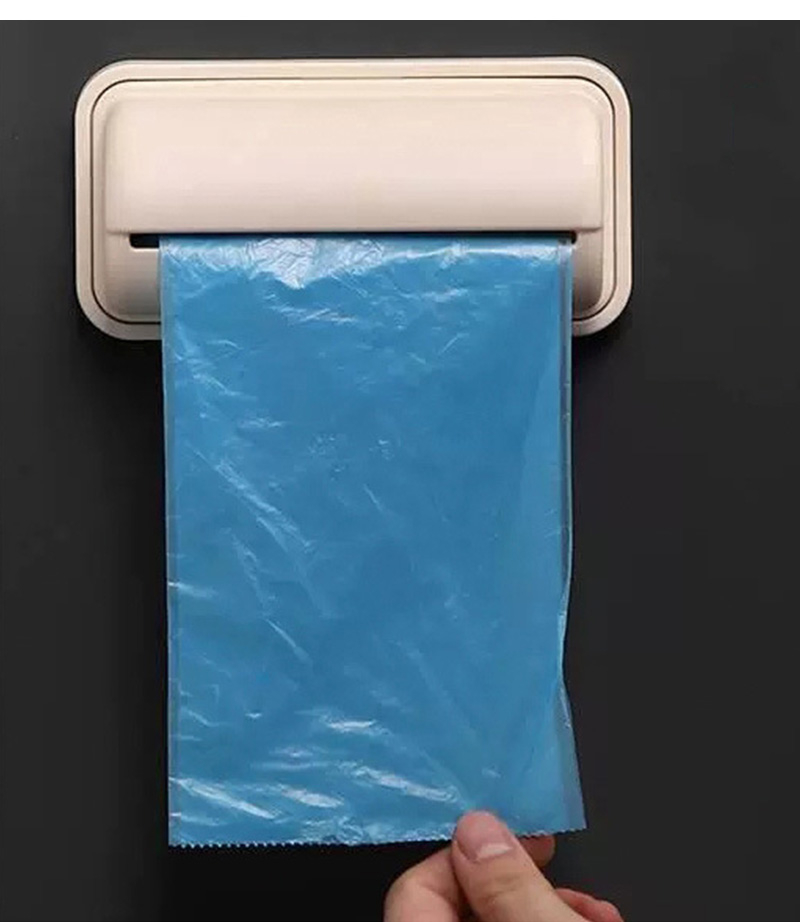 מתקן אחסון שקיות אשפה נתלה בקלות