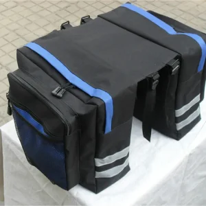 זוג תיקי צד לאופנוע, קטנוע ואופניים