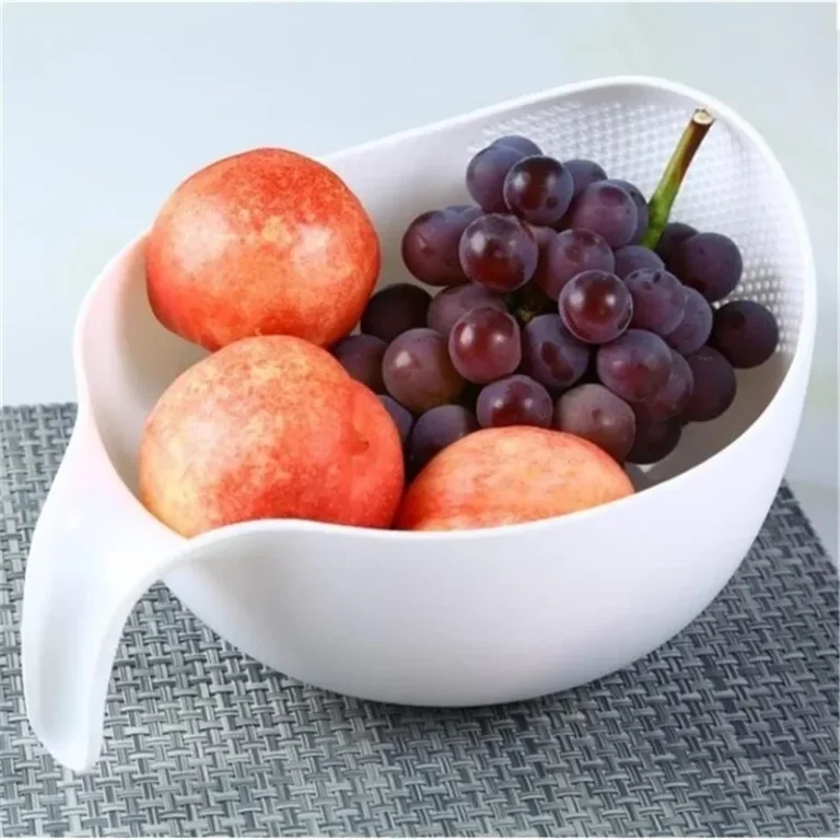 קערת שטיפה וסינון לאורז, פירות, ירקות ועוד