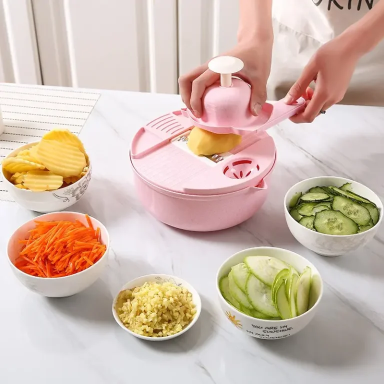 קערת חיתוך ירקות רב שימושית 12 ב-1