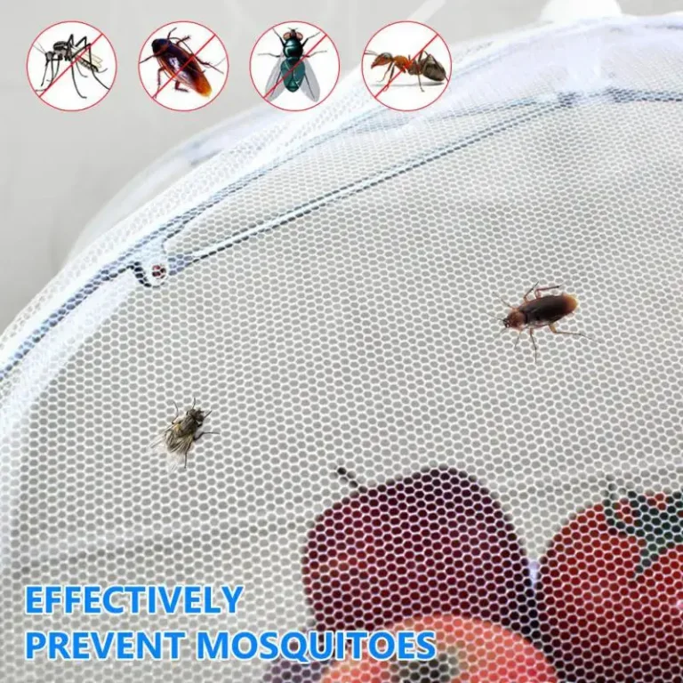 מטרייה לשמירה על טריות המזון והרחקת מעופפים