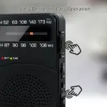 טרנזיסטור רדיו על סוללות – נייד וקומפקטי