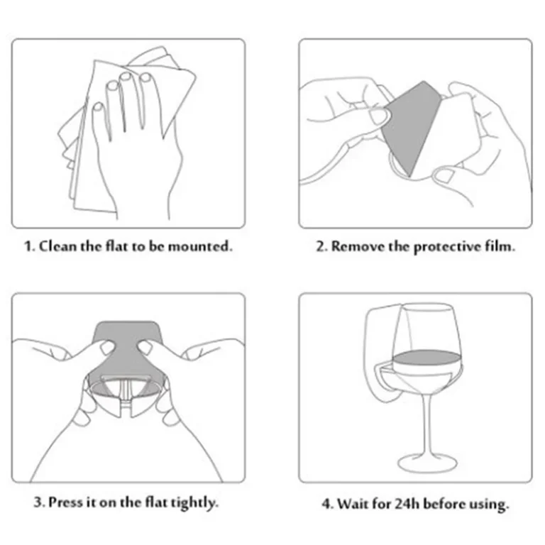 מחזיק כוס כוס יין לאמבטיה ג’קוזי – Bath Wine Glass Holder
