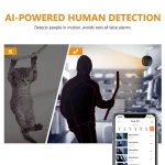 מצלמת Wi-Fi חכמה AI מבית IMOU דגם Cue 2C