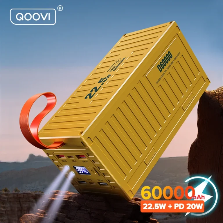 תחנת כח ניידת רבת עוצמה בקיבולת של 60,000mAh