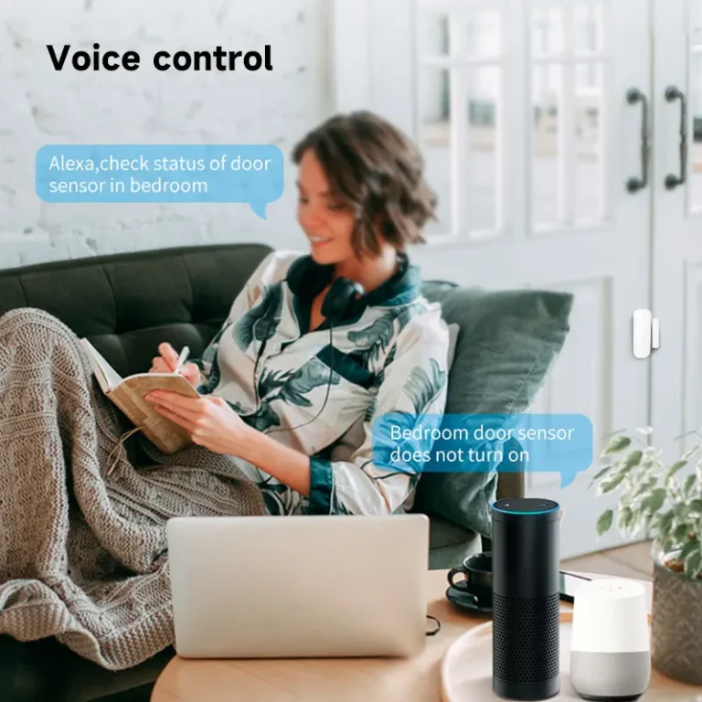 חיישן אזעקה חכם WIFI לדלתות וחלונות בחיבור לאפליקציה