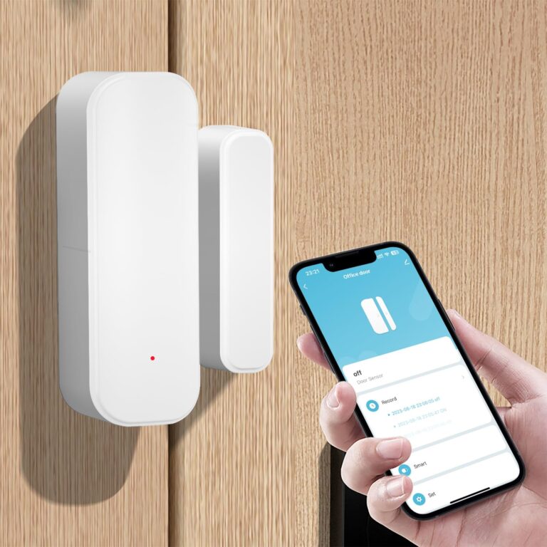 חיישן אזעקה חכם WIFI לדלתות וחלונות בחיבור לאפליקציה