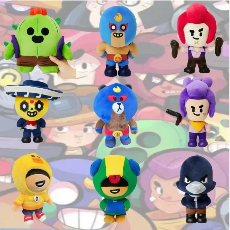 בובות פרווה רכות ומפנקות בראול סטארס BRAWL STARS