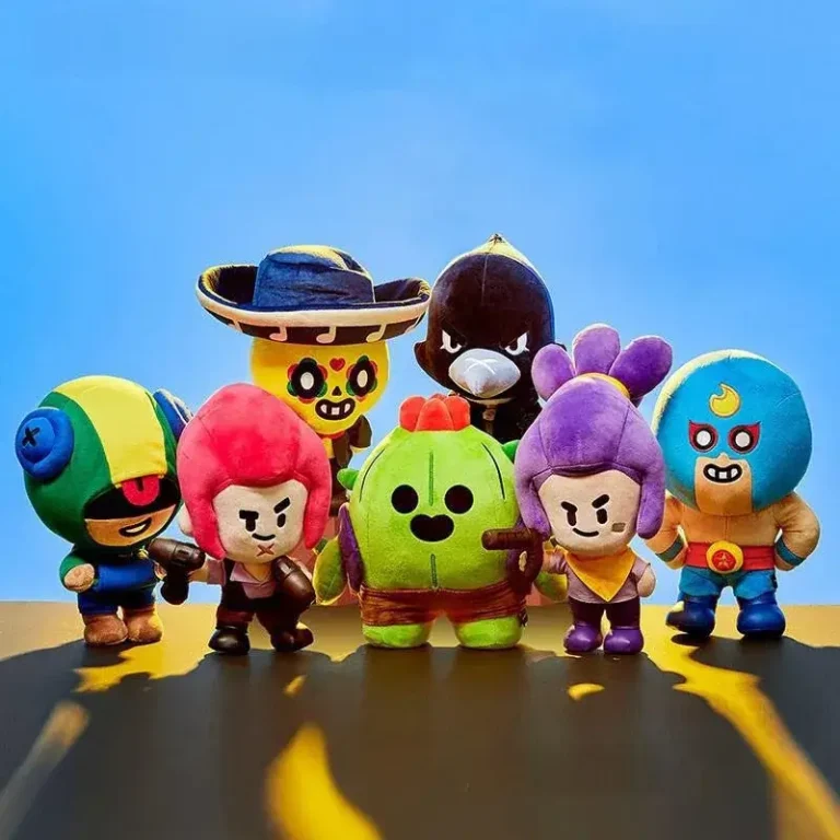 בובות פרווה רכות ומפנקות בראול סטארס BRAWL STARS