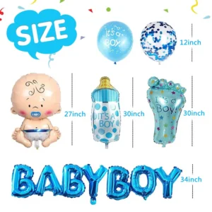 מארז בלונים לחשיפת מין העובר