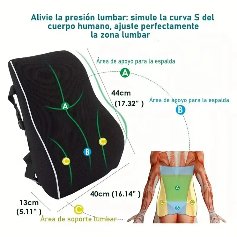 כרית מושב Memory foam מחומר ויסקו אלסטי