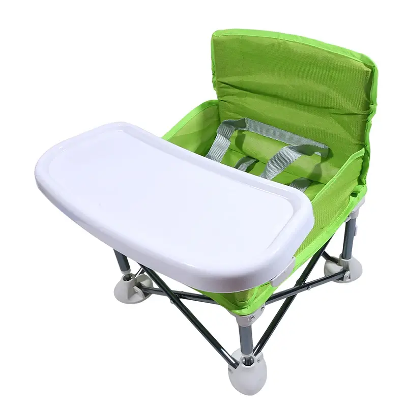 Baby Furniture Supplies Booster Seat Dining Chair Portable Travel Folding Kids With Feeding Chair Outdoor Beach Seat